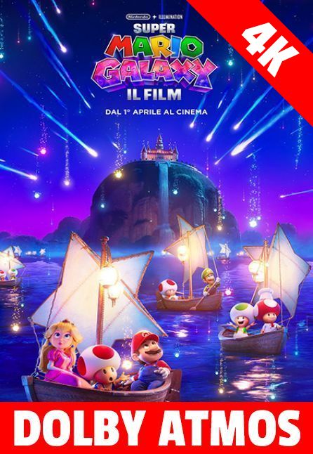 SUPER MARIO GALAXY - IL FILM | ATMOS 4K LASER
